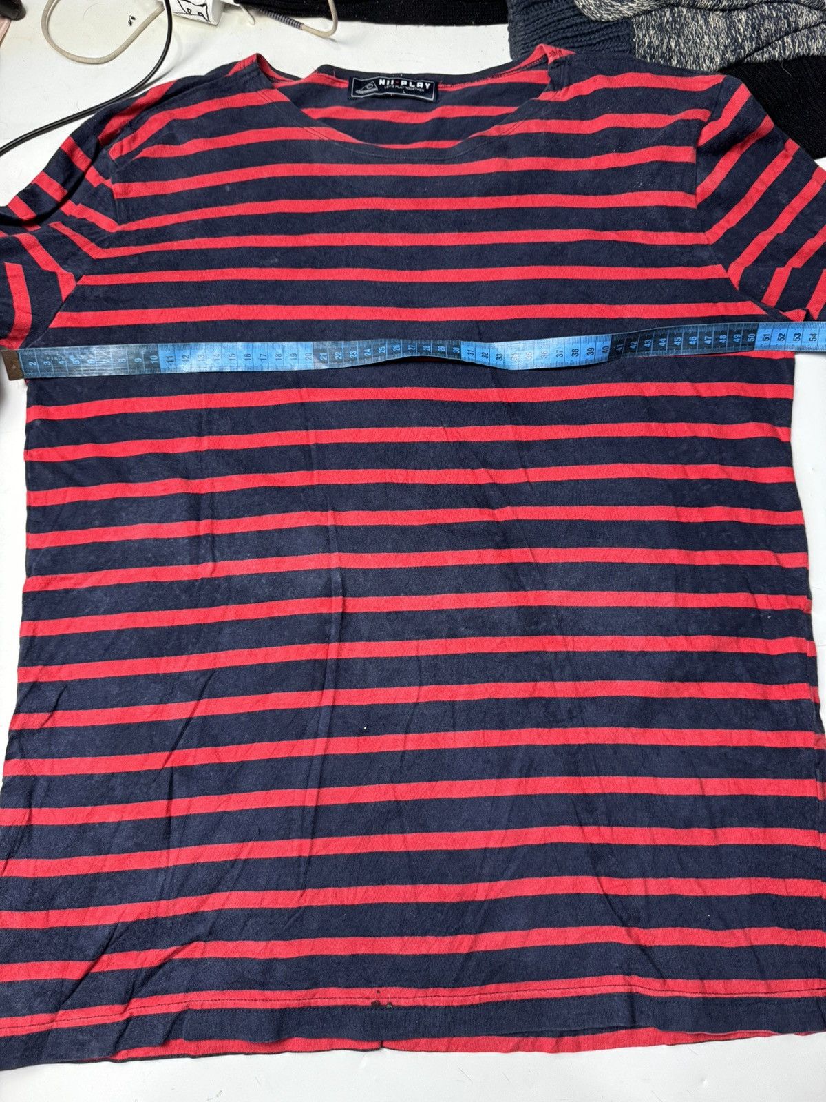 If Six Was Nine Japanese Striped Long Sleeve NII Play Size US L / EU 52-54 / 3 - 6 Thumbnail