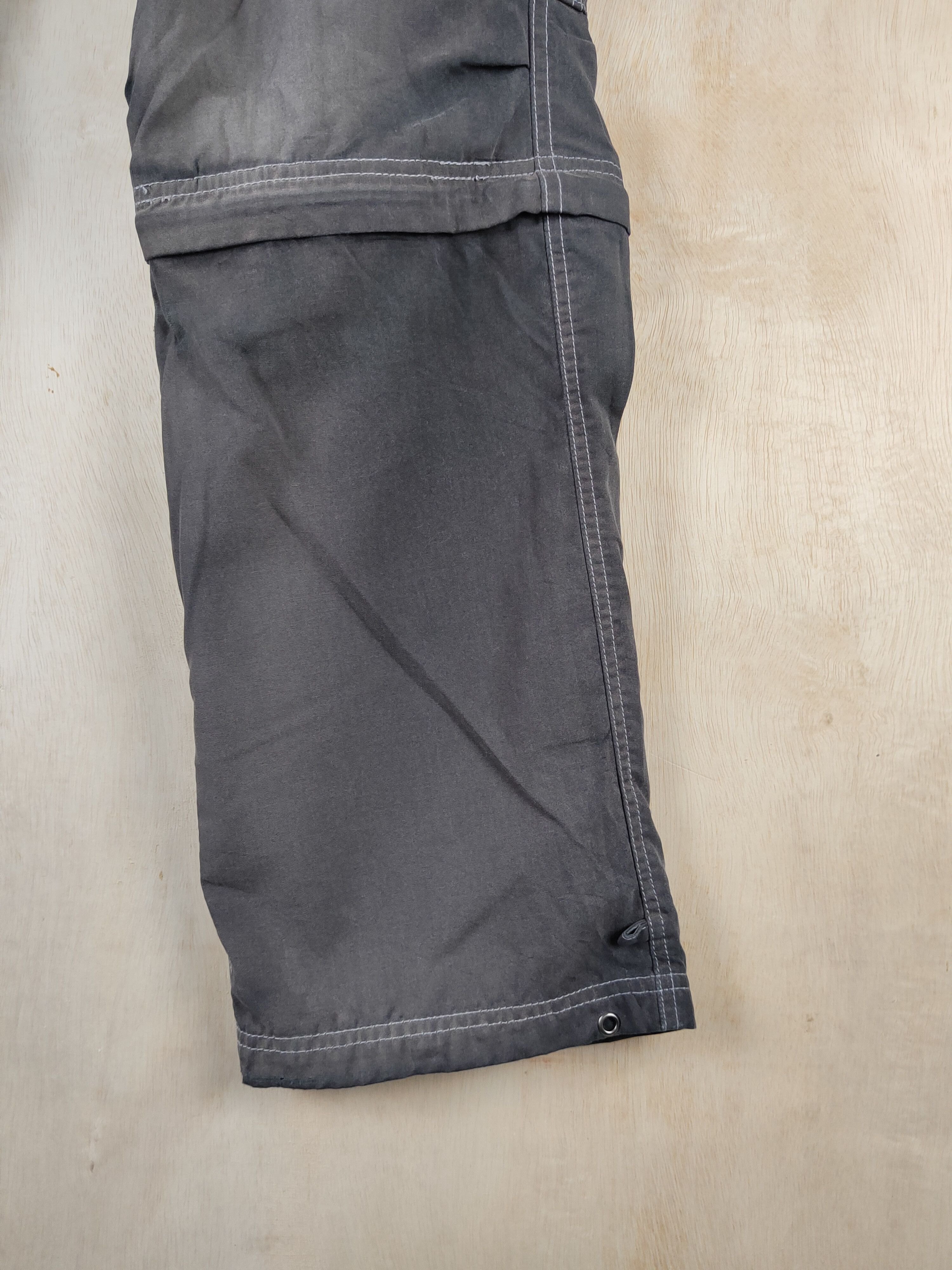 Japanese Brand Japanese Brand Black Faded Multipocket Cargo Pants #S2504 Size US 33 - 7 Thumbnail