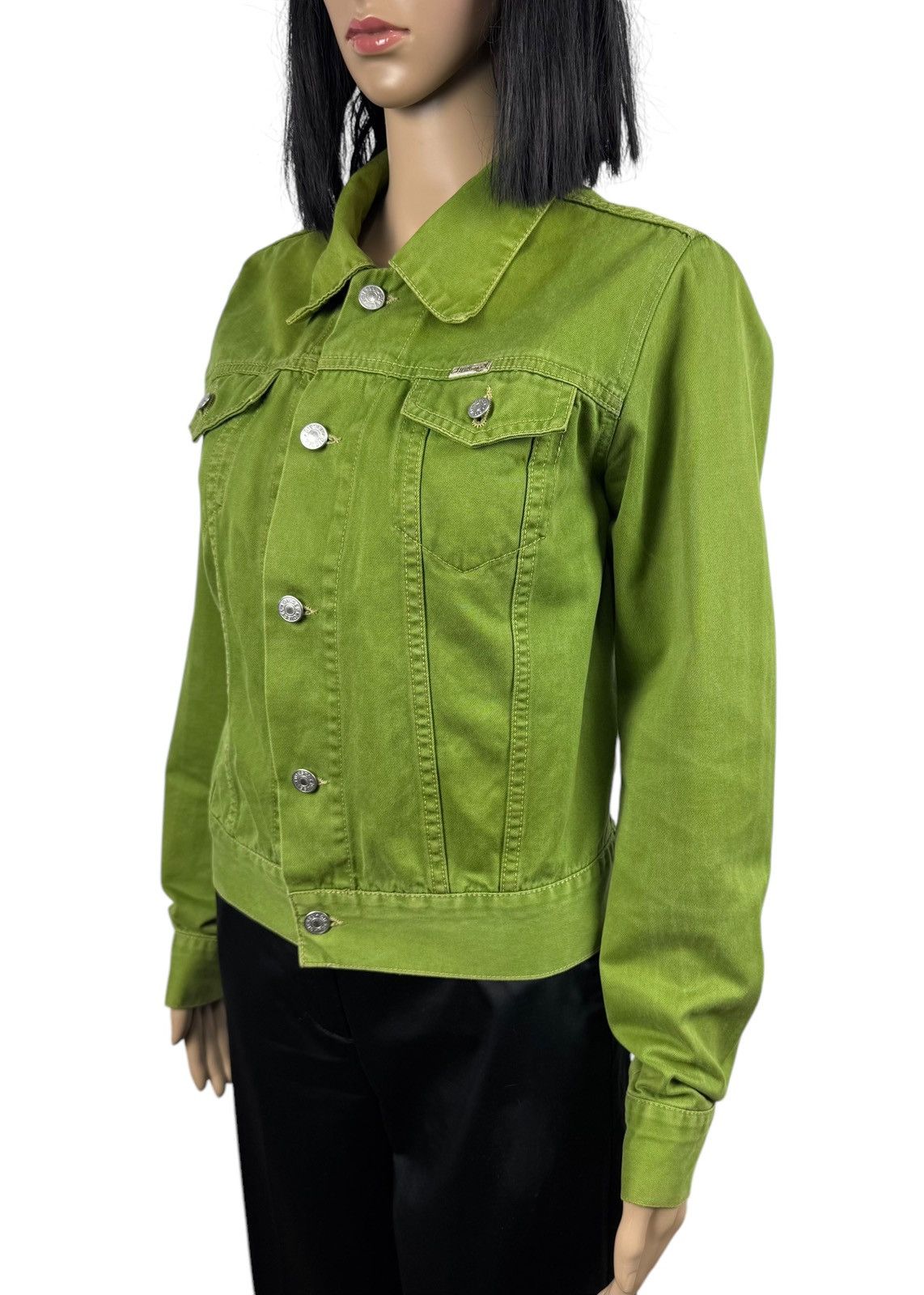 Diesel × Vintage Diesel Vintage Denim Trucker Jacket size child XL womens S Size S / US 4 / IT 40 - 4 Thumbnail