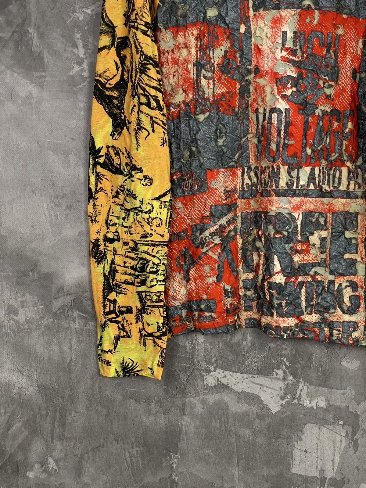 Custo Barcelona × Vintage VINTAGE Y2K CUSTO BARCELONA LONGSLEEVE PRINTED TOP Size M / US 6-8 / IT 42-44 - 6 Thumbnail