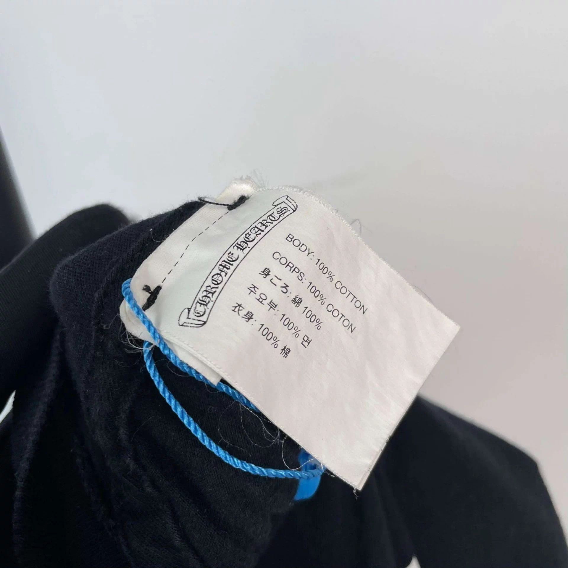 Chrome Hearts Chrome Hearts Cotton Foti Short-Sleeve 92B Black Size US S / EU 44-46 / 1 - 6 Thumbnail