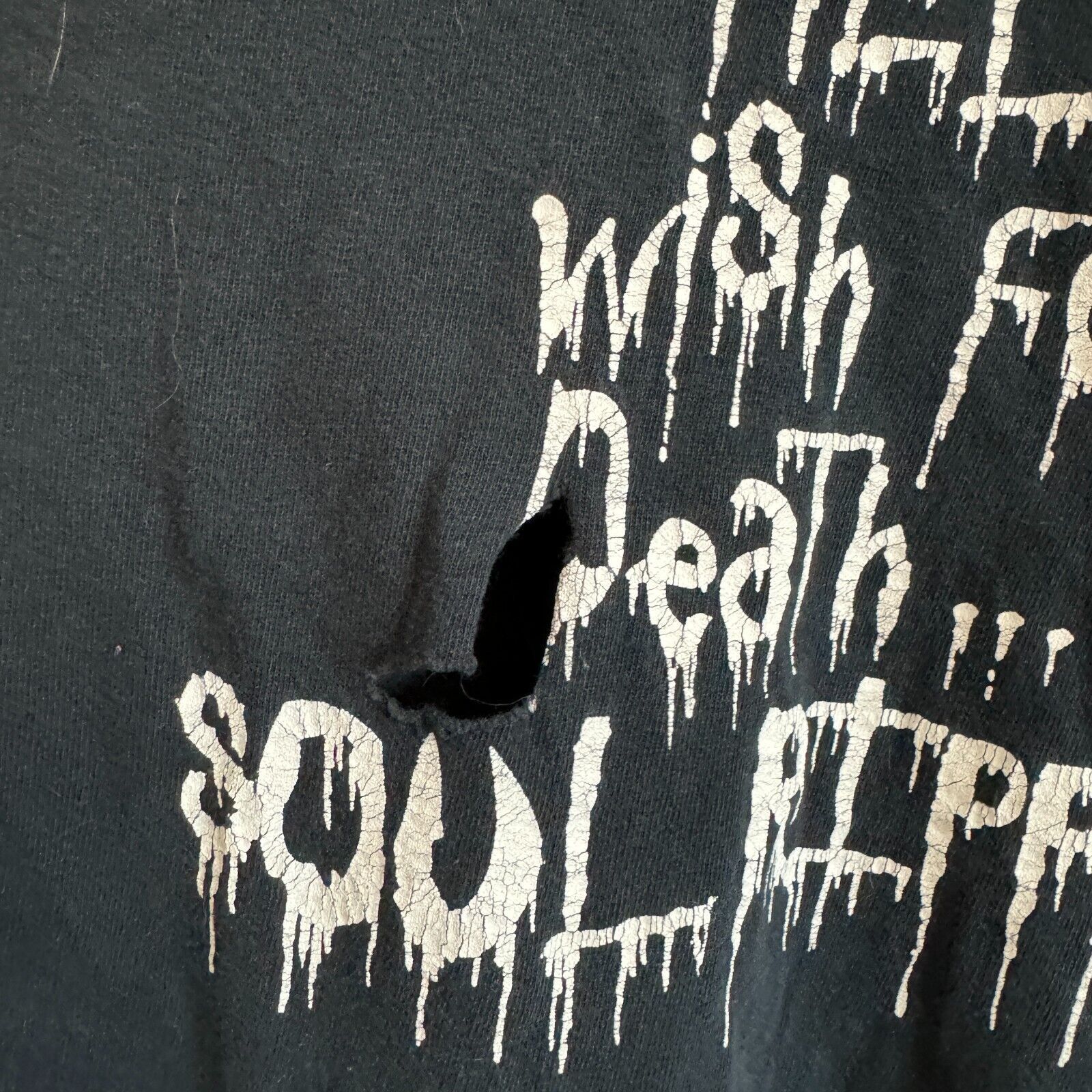 Gildan Amoricide Horror In The Flesh Hell Death Soul Band T-Shirt Size US L / EU 52-54 / 3 - 10 Thumbnail