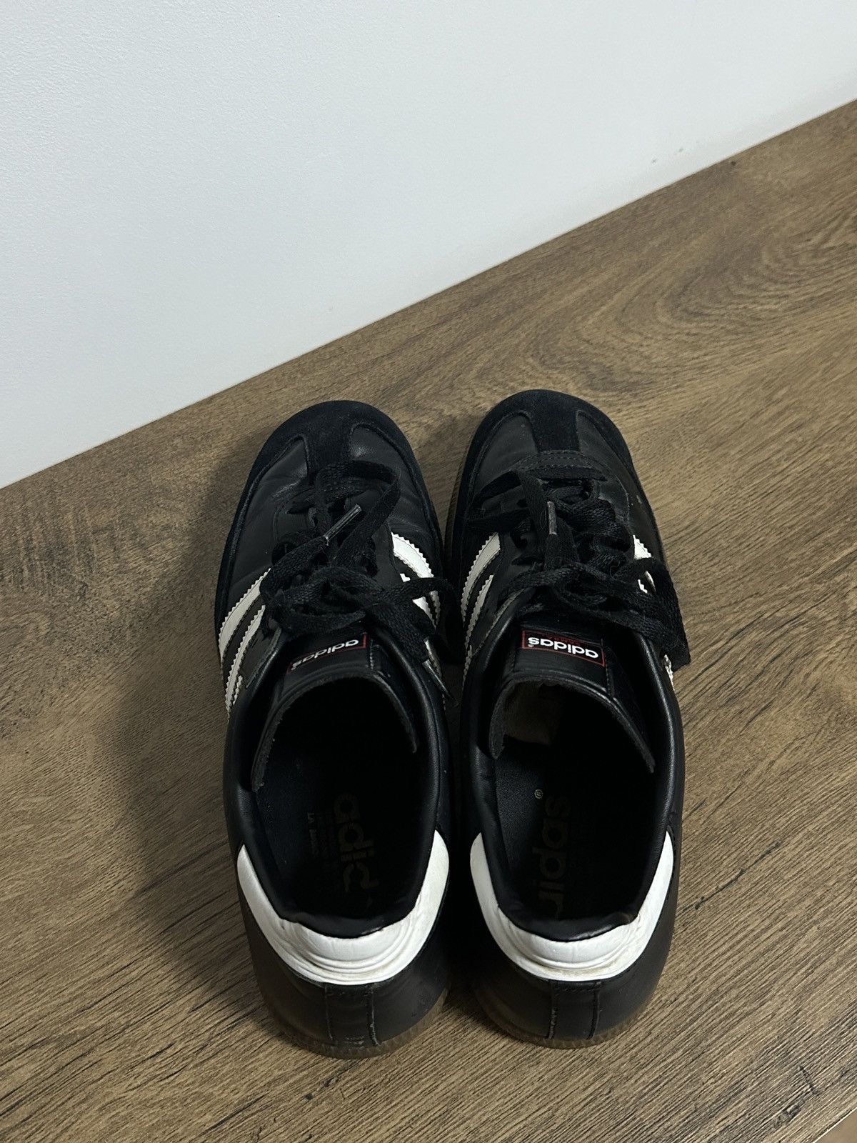 Adidas OG 2013 Adidas Samba Black Leather Shoes Men’s 44 Size Size US 10 / EU 43 - 2 Thumbnail