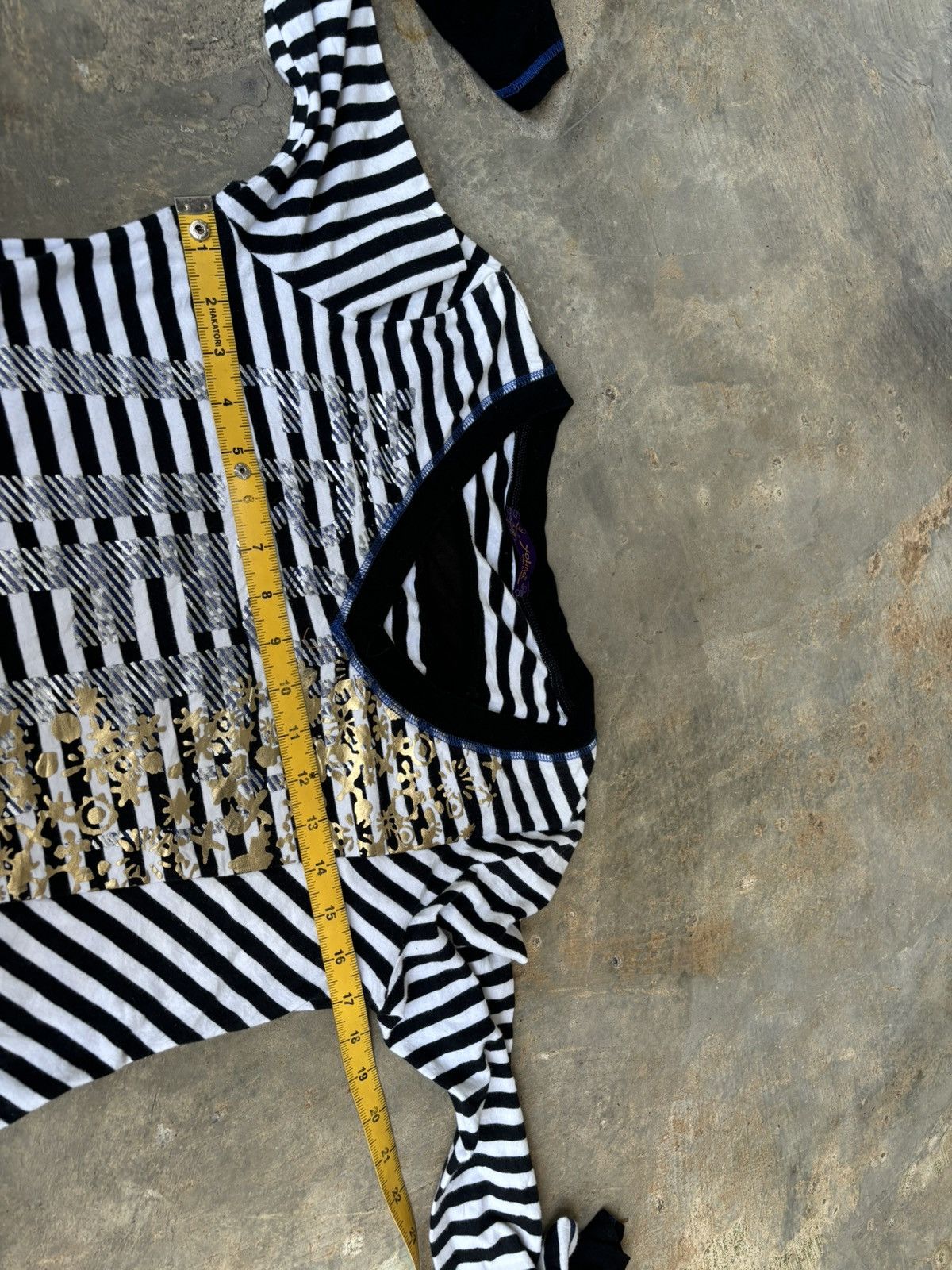 Hysteric Glamour Y2k Yolma Stripe Ifsixwasnine Punk Style Longsleeve Size M / US 6-8 / IT 42-44 - 10 Thumbnail