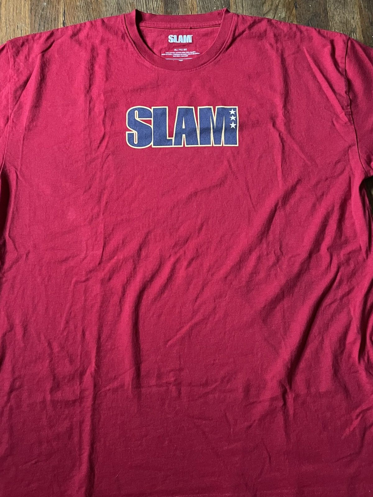NBA × USA Olympics SLAM x TEAM USA “USA Basketball 50 Years Heavy Tee” Size US XL / EU 56 / 4 - 2 Thumbnail