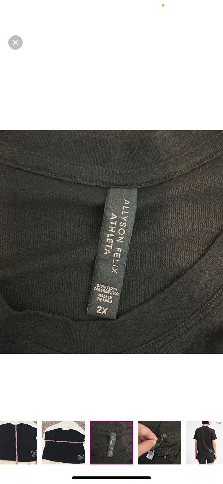 Athleta Athleta x allyson Felix 2x the legend tee Size XXL / US 16-18 / IT 52-54 - 6 Thumbnail