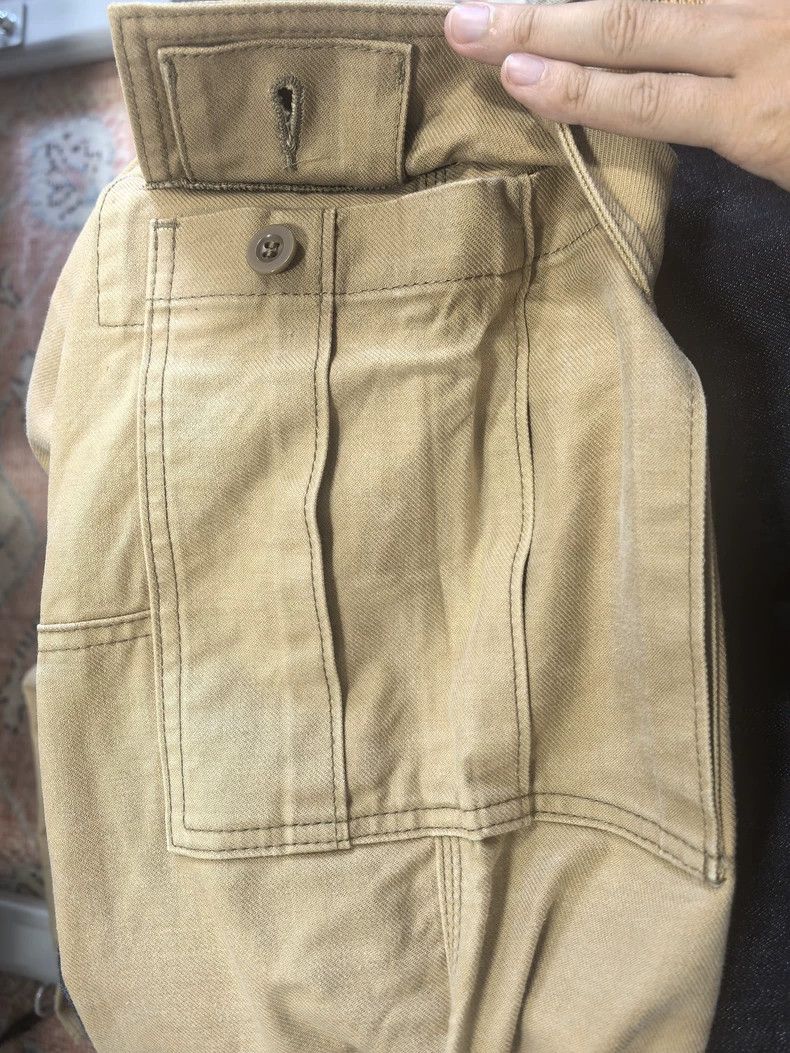 Iron Heart Iron Heart double knee reinforced khaki work pants W33 Size US 38 / EU 54 - 4 Thumbnail