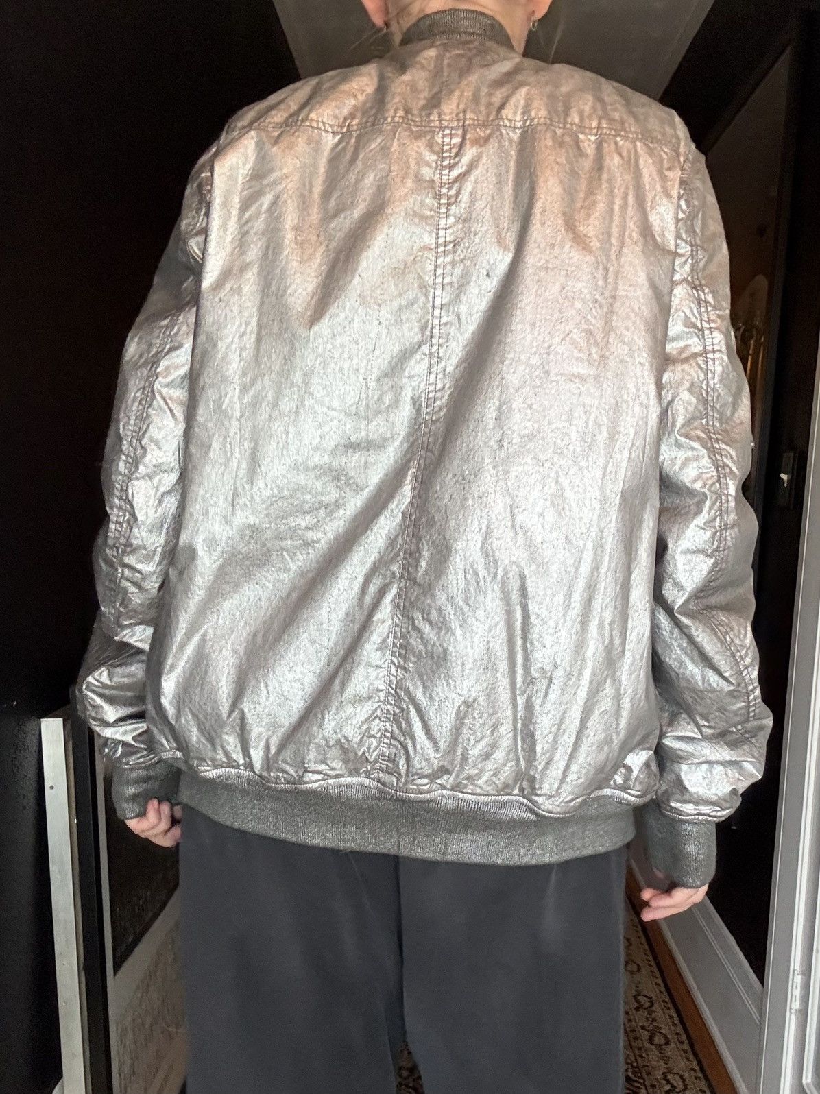 Rick Owens Rick Owens silver jacket Size US M / EU 48-50 / 2 - 6 Thumbnail