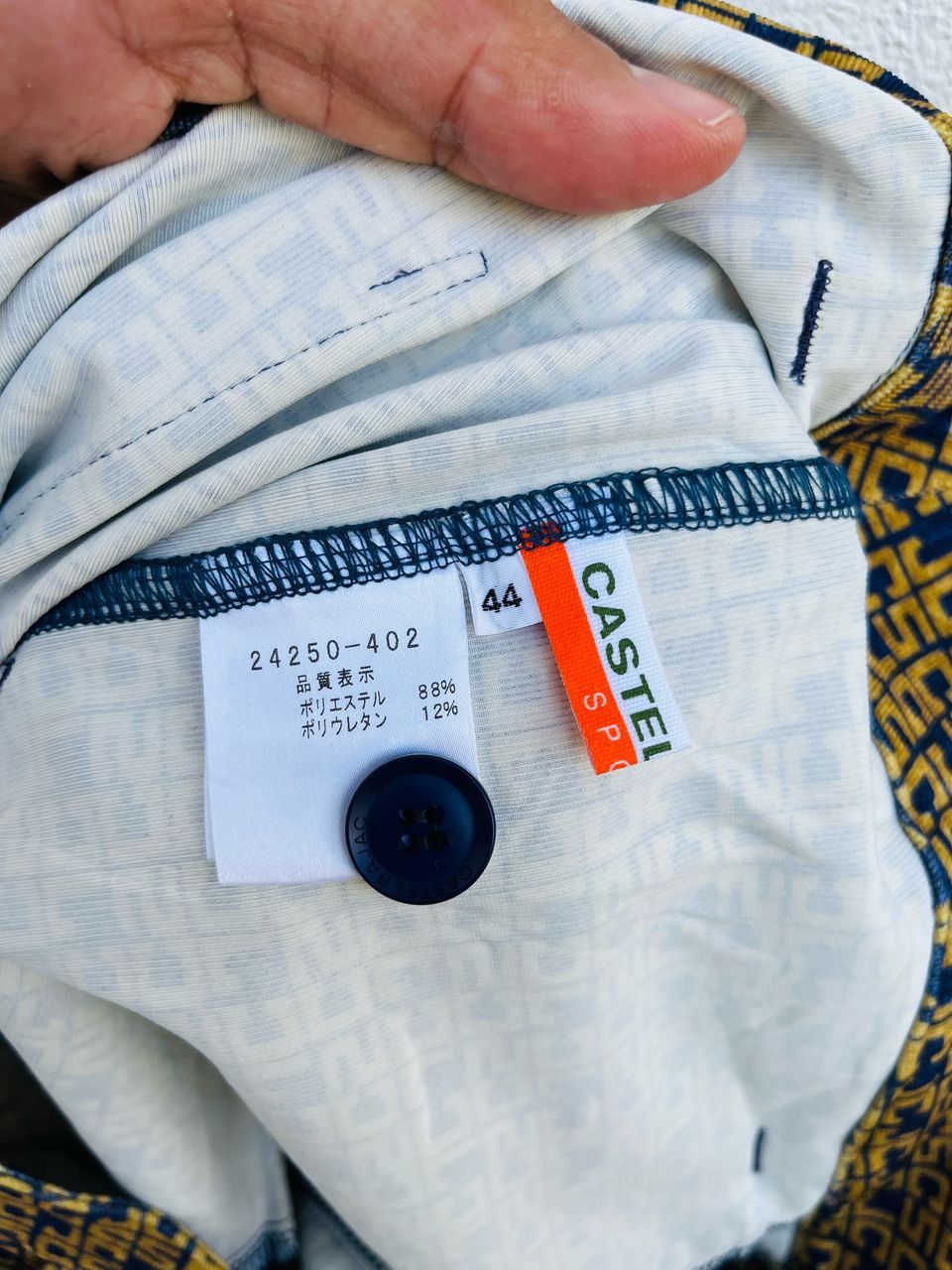Jean Charles De Castelbajac Vintage Castelbajak Zucca Monogram Designer Fashion Style Size US 31 - 11 Thumbnail