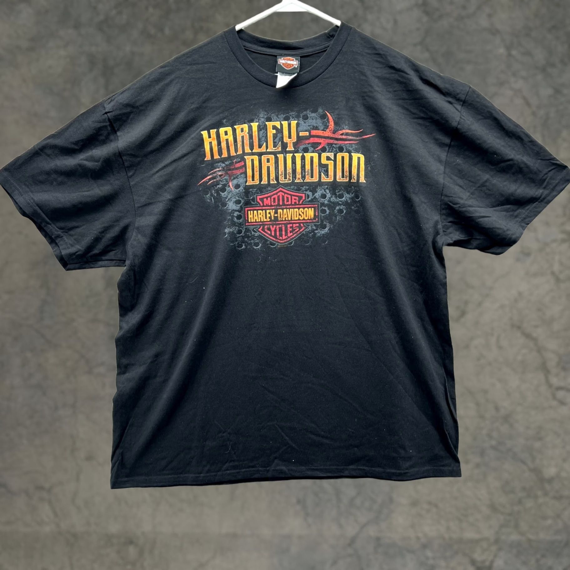 Harley Davidson Harley-Davidson Shirt Men 2XL Black Crewneck Short Sleeve Logo Motorcycle 2018 Vintage No N/A Size US XXL / EU 58 / 5 - 1 Thumbnail