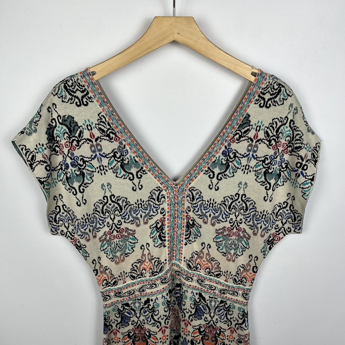 Other Ladies IVKO Boho Jacquard Dress Size M / US 6-8 / IT 42-44 - 12 Thumbnail