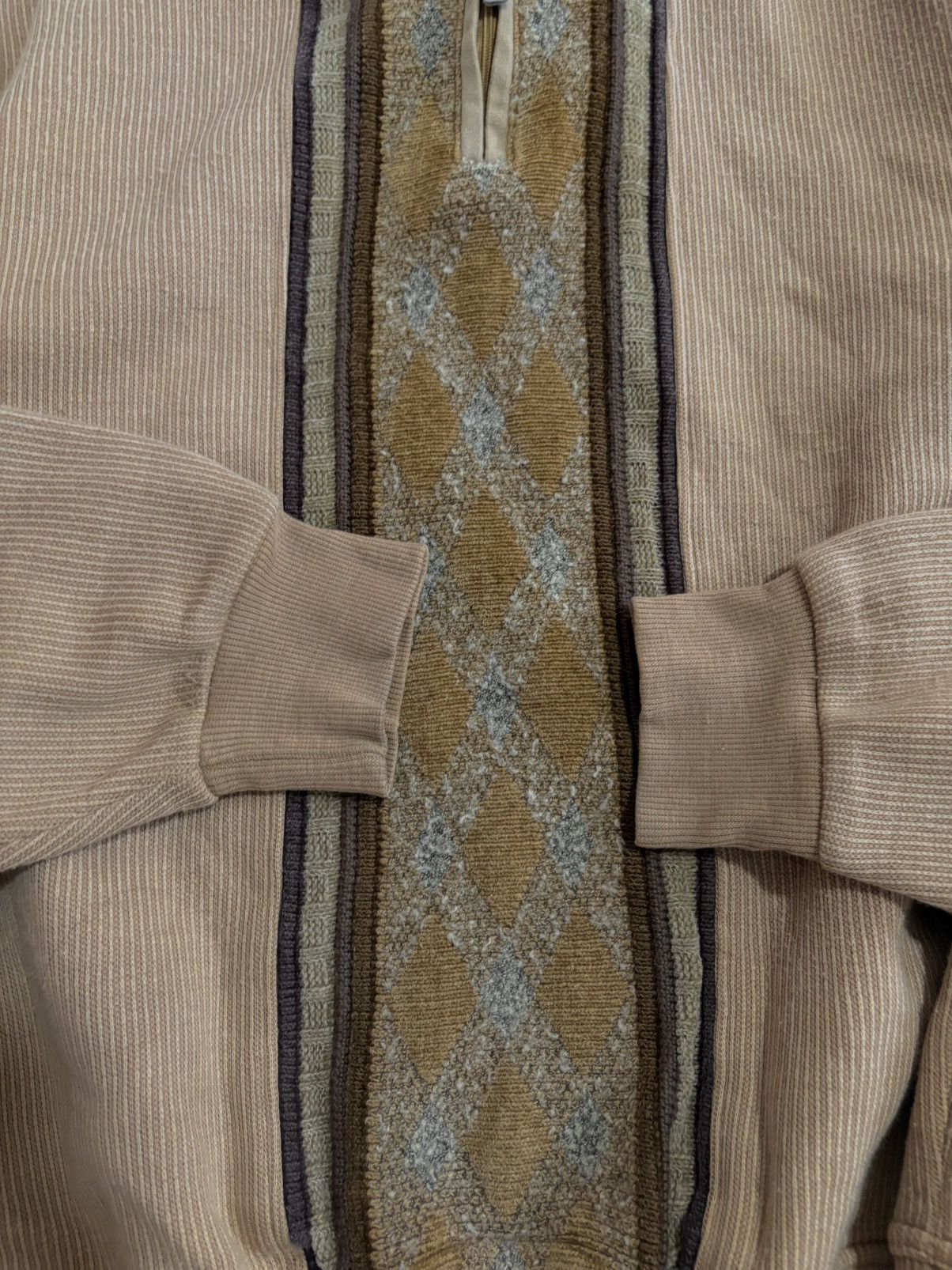 Japanese Brand × Lindbergh × Vintage Vintage Half Zipper Jumper Mid Century Like Kapital & Coogi Size US L / EU 52-54 / 3 - 3 Thumbnail