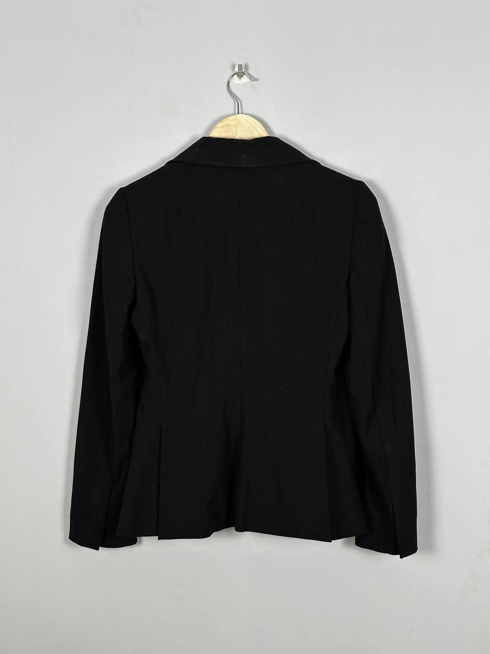 Dolce & Gabbana Dolce Gabbana Black Wool Casual Blazer Size L / US 10 / IT 46 - 11 Thumbnail