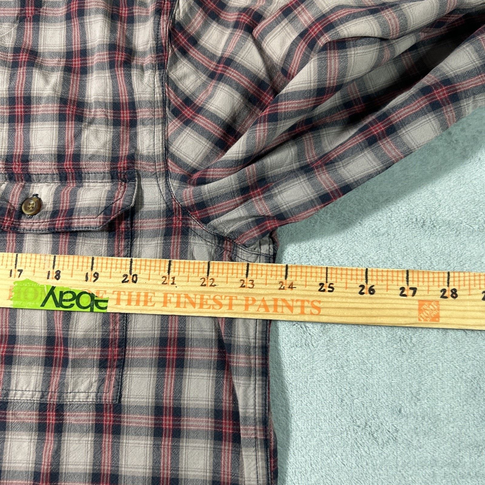 Carhartt Carhartt Flannel Button Up Long Sleeve Shirt Large Plaid Size US L / EU 52-54 / 3 - 9 Thumbnail