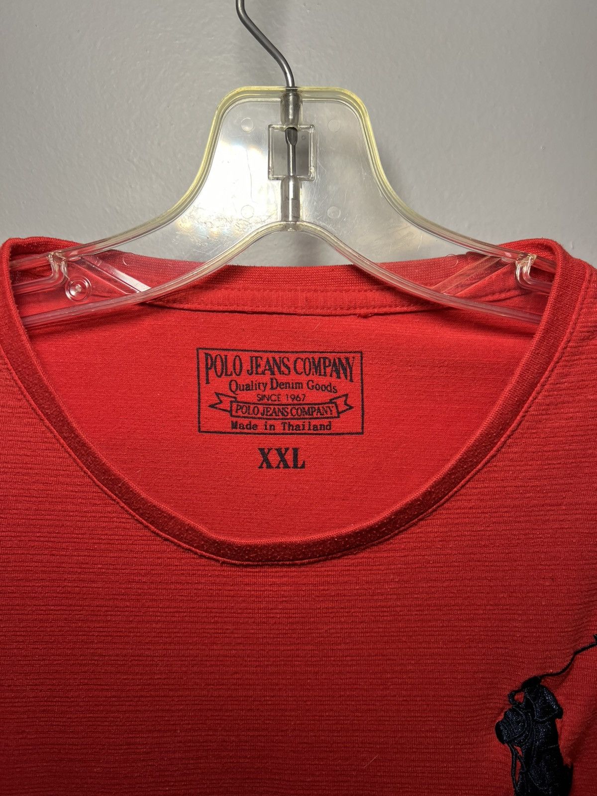 Polo Ralph Lauren Vintage Polo Jeans company big pony embroidered t-shirt Size US XL / EU 56 / 4 - 3 Thumbnail
