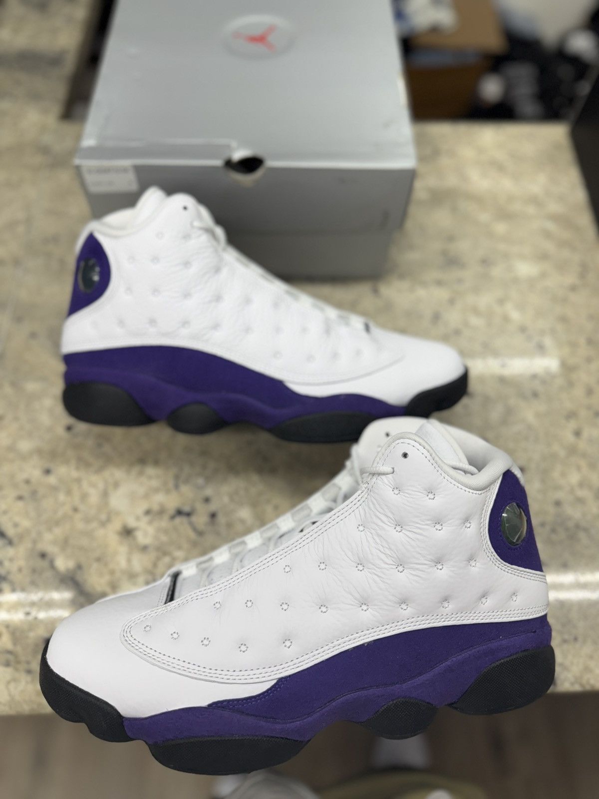Jordan Brand Jordan 13 Retro Lakers Size US 10 / EU 43 - 1 Thumbnail