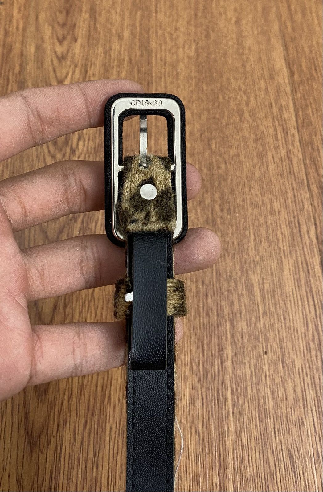 Japanese Brand × Vintage Leopard small womens belt Size ONE SIZE - 3 Thumbnail
