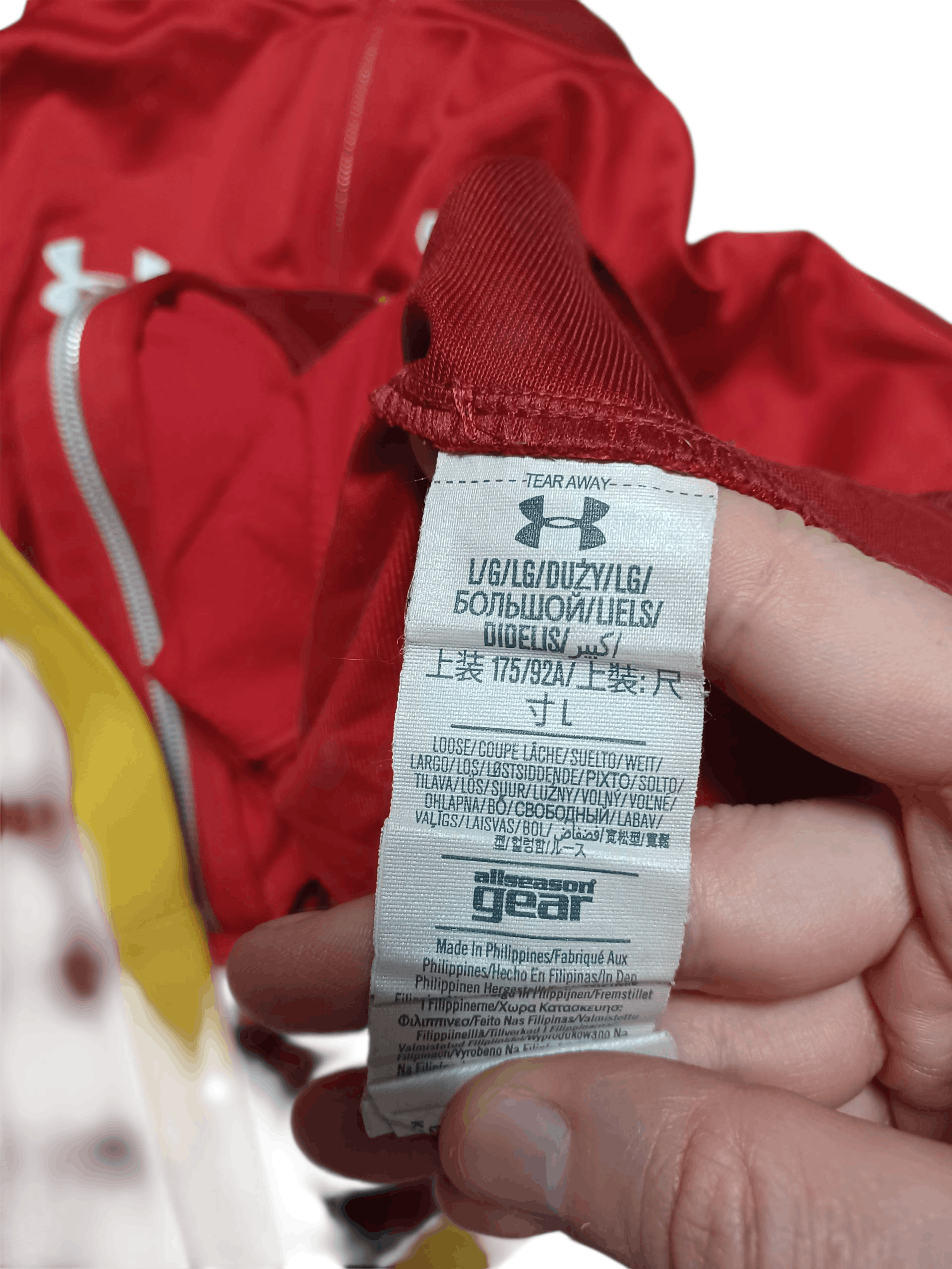 Under Armour WALES RUGBY TEAM UNDER ARMOUR TRACK JACKET Size US L / EU 52-54 / 3 - 5 Thumbnail