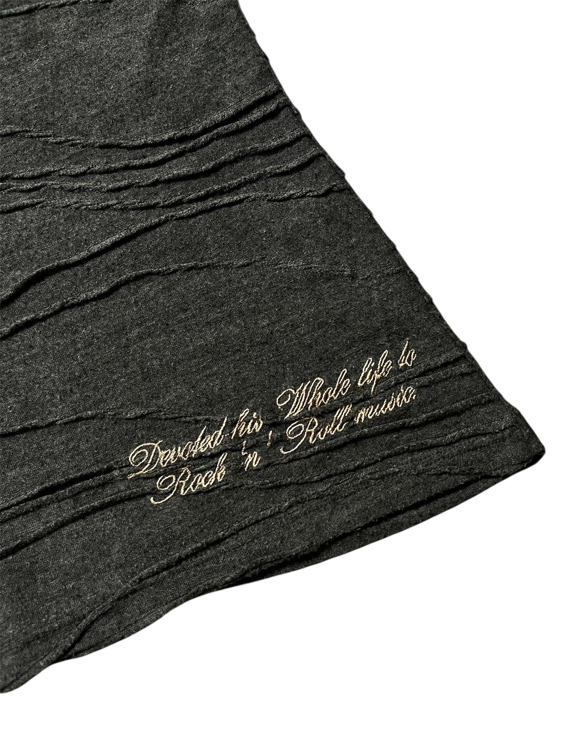 Le Grande Bleu (L.G.B.) Luv Maison Jackrose Textured Poem Long Sleeve T-Shirt Size US S / EU 44-46 / 1 - 7 Thumbnail