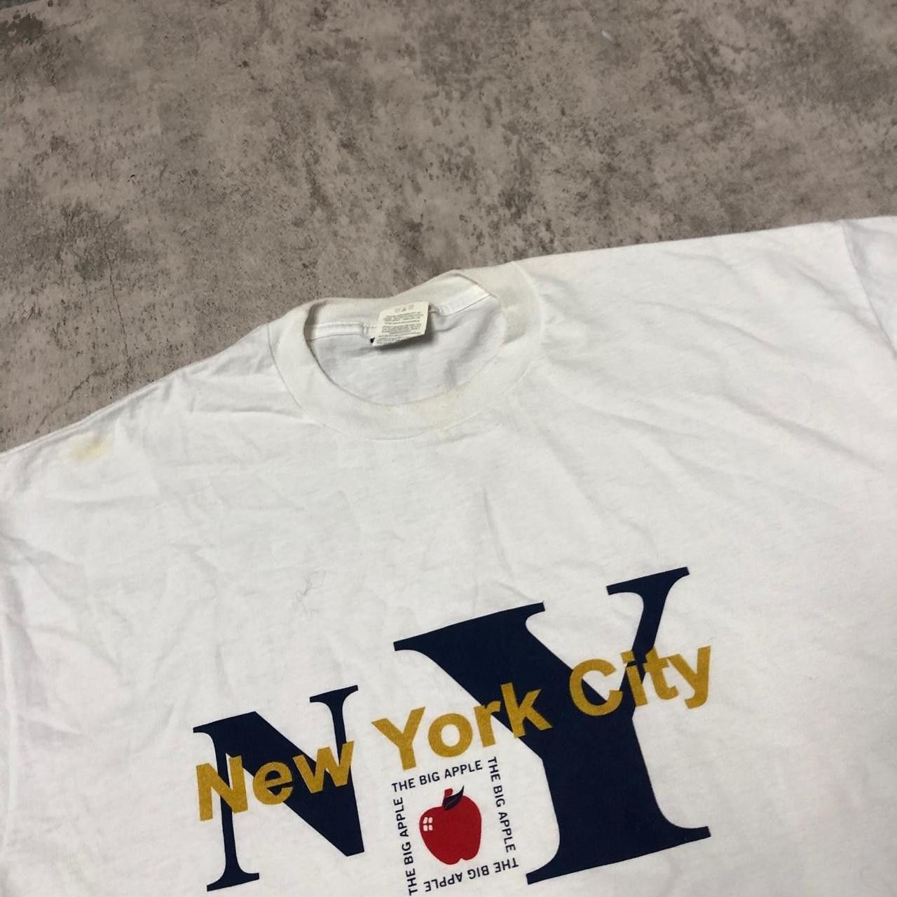 Other White vintage New York City cotton t-shirt Size US XL / EU 56 / 4 - 4 Thumbnail