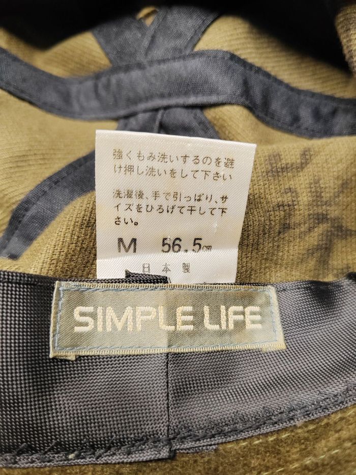 Japanese Brand Vintage Simple Life Velvet Style Bucket Hat Size ONE SIZE - 5 Thumbnail