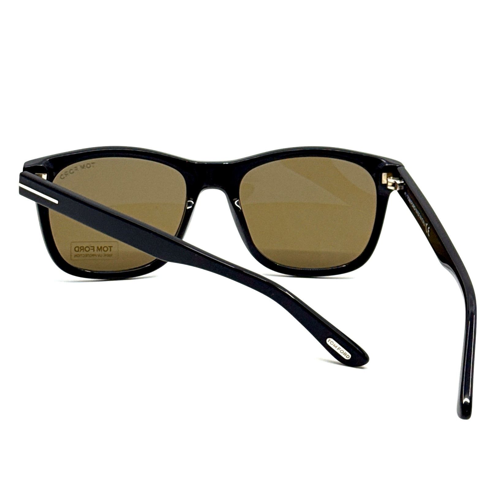 Tom Ford New, TOM FORD Eric-02 Sunglasses TF595 01J Authentic Size ONE SIZE - 11 Thumbnail