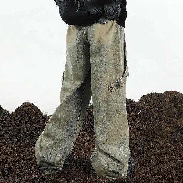 Jean Fukatsu x natsu Opium Baggy Denim Jeans y2k Size US 30 / EU 46 - 6 Thumbnail