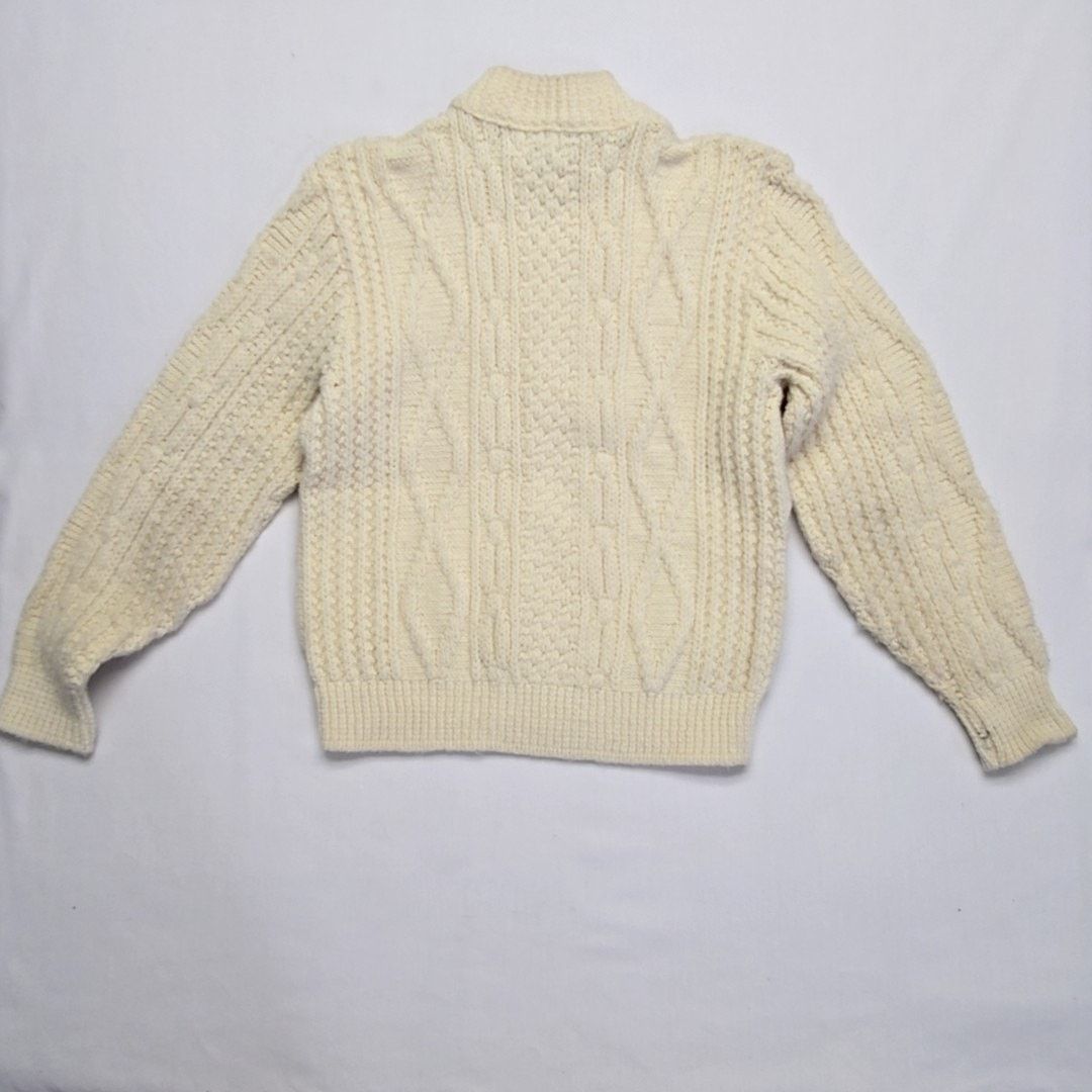Sears Vintage Sears Sweater Cable Knit Wool 70s Mock Neck Small Size US S / EU 44-46 / 1 - 8 Thumbnail