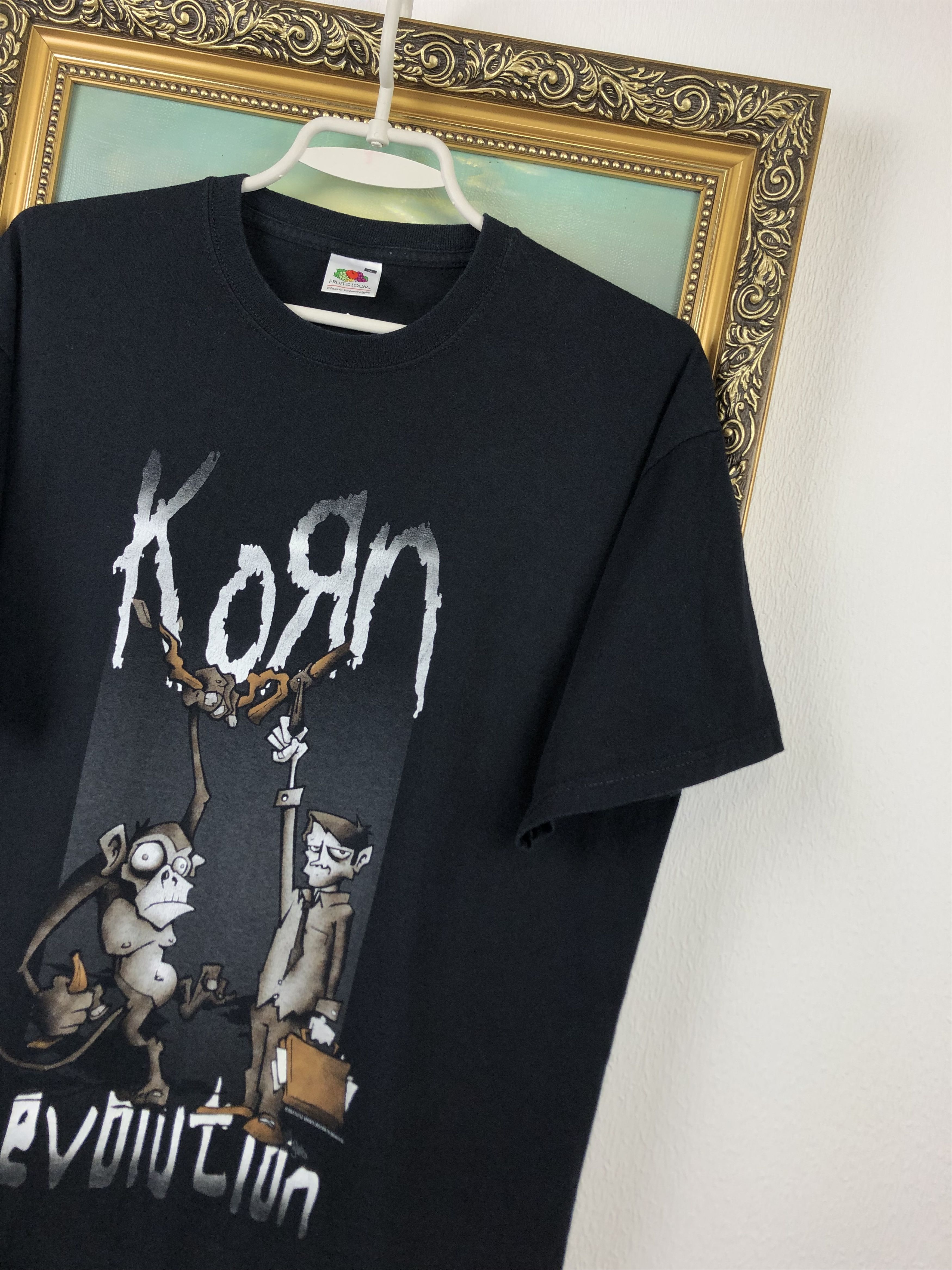 Band Tees Vintage Evolution Korn Rock Band Music Shirt Tee Rare Jersey Size US M / EU 48-50 / 2 - 4 Thumbnail
