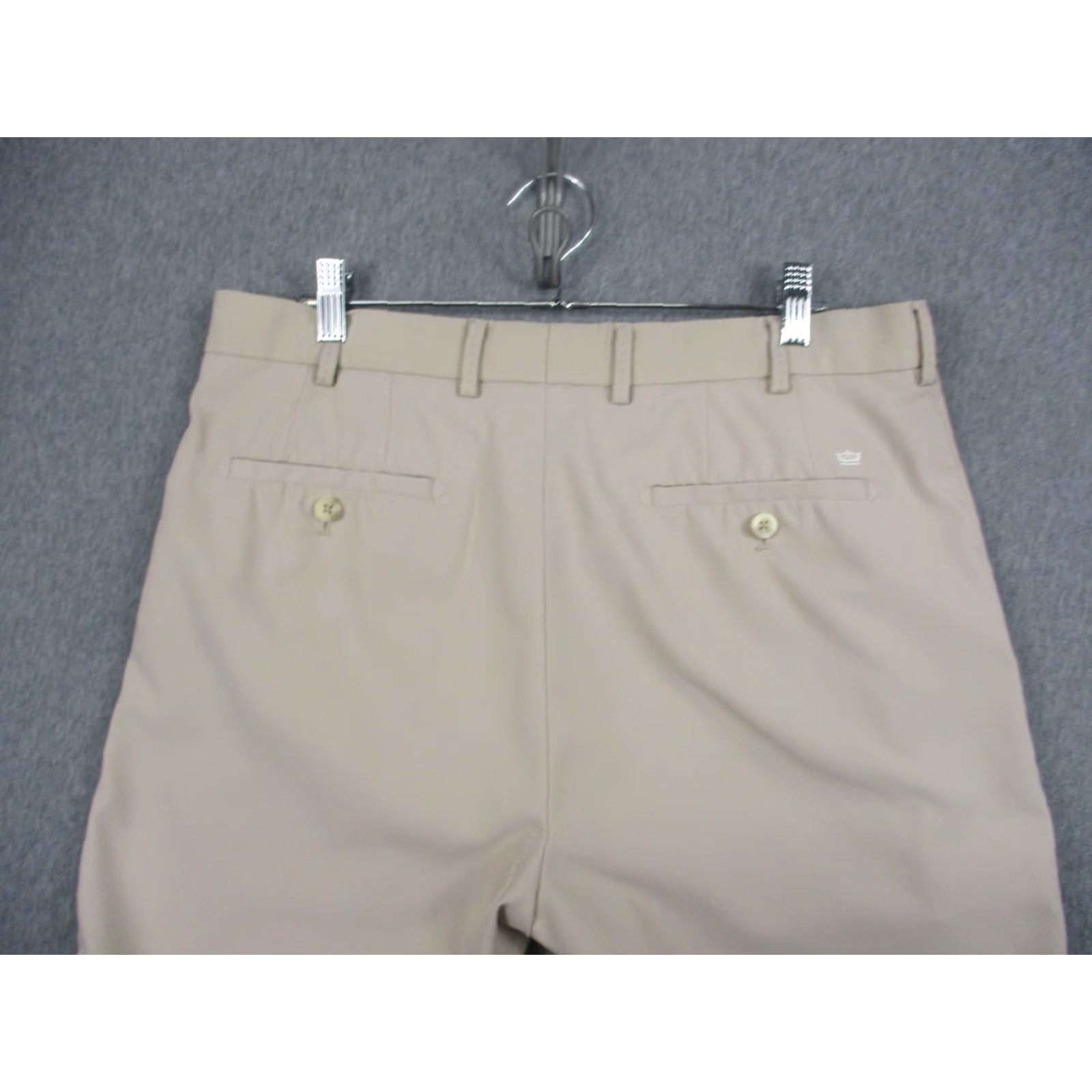 Peter Millar Peter Millar Pants Mens 34x34 Khakis Beige Golf Performance Wicking 100% Polyester Pockets Regular Adult Mens Size US 34 / EU 50 - 7 Thumbnail