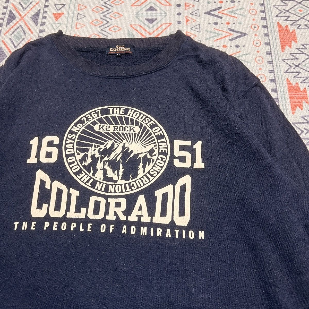 Japanese Brand GOLD EXPERIENCE sweatshirt Outdoor Design Size US L / EU 52-54 / 3 - 4 Thumbnail