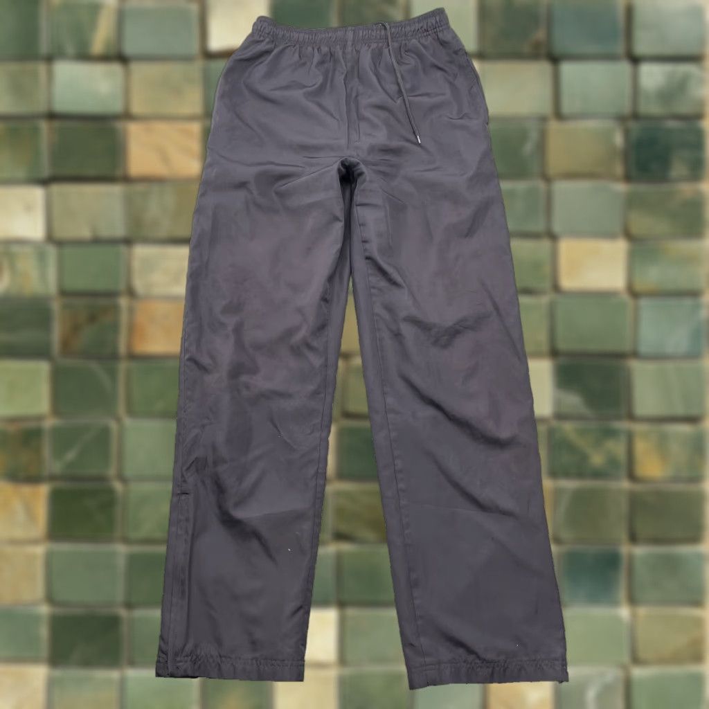 Jerzees VINTAGE Jerzeez Jogger Pants Men's Small Gray Training Athleisure Windbreaker Size US 29 - 1 Thumbnail