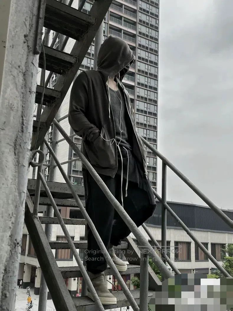 Rick Owens RICK OWENS size S Black Camouflage Multi-Pocket Drop Crotc Size US 27 - 4 Thumbnail