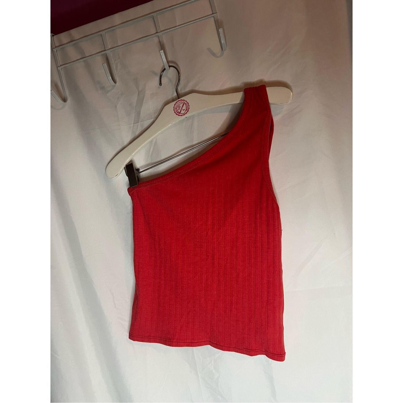 American Eagle Outfitters American Eagle Ribbed One Shoulder Tank Top Woman’s Size Sma Size S / US 4 / IT 40 - 1 Thumbnail