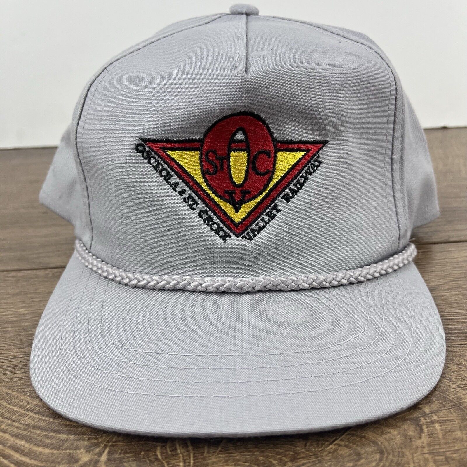 Other Osceola St Croix Hat Valley Railway Snapback Hat Gray Hat Ad Size ONE SIZE - 5 Thumbnail