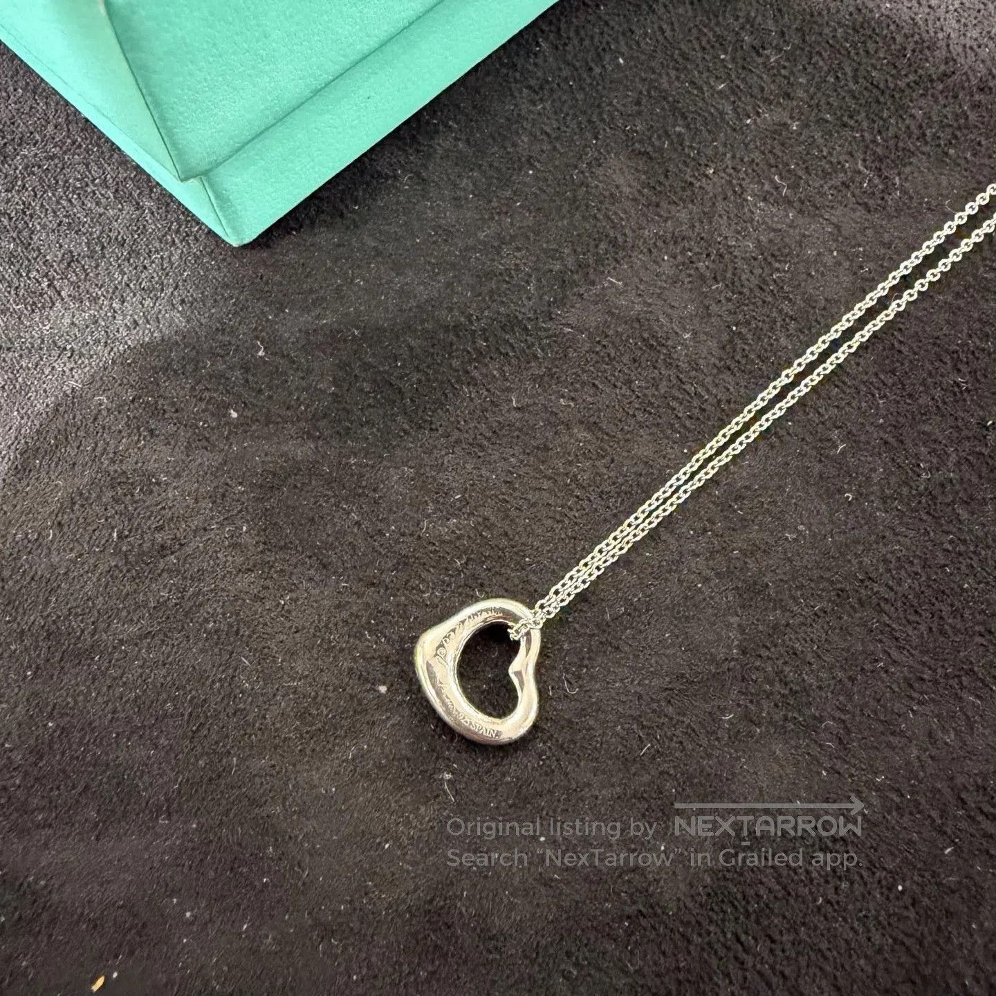 Tiffany & Co. Tiffany & Co. Elsa Peretti Heart Silver Necklace. Size ONE SIZE - 3 Thumbnail