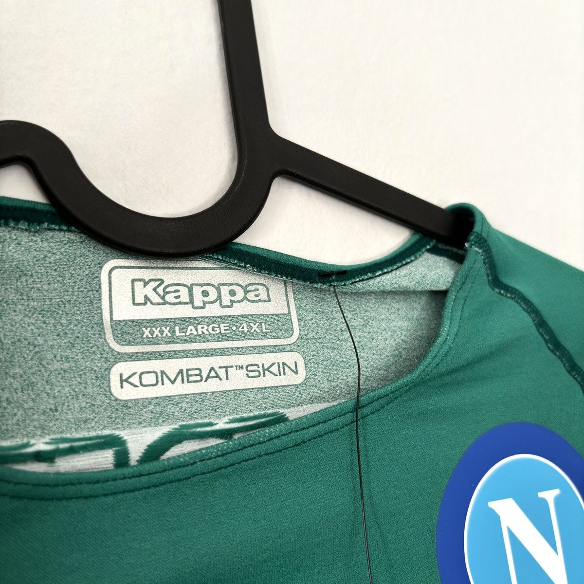 Kappa 2017 2018 Napoli Game Issue Compression Kappa Soccer Jersey Size US XL / EU 56 / 4 - 5 Thumbnail