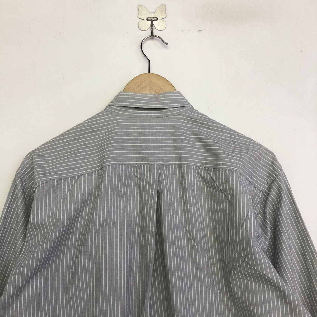 Issey Miyake × Japanese Brand × Vintage Vintage Issey Miyake IM product Stripe Button Shirt Size US M / EU 48-50 / 2 - 9 Thumbnail