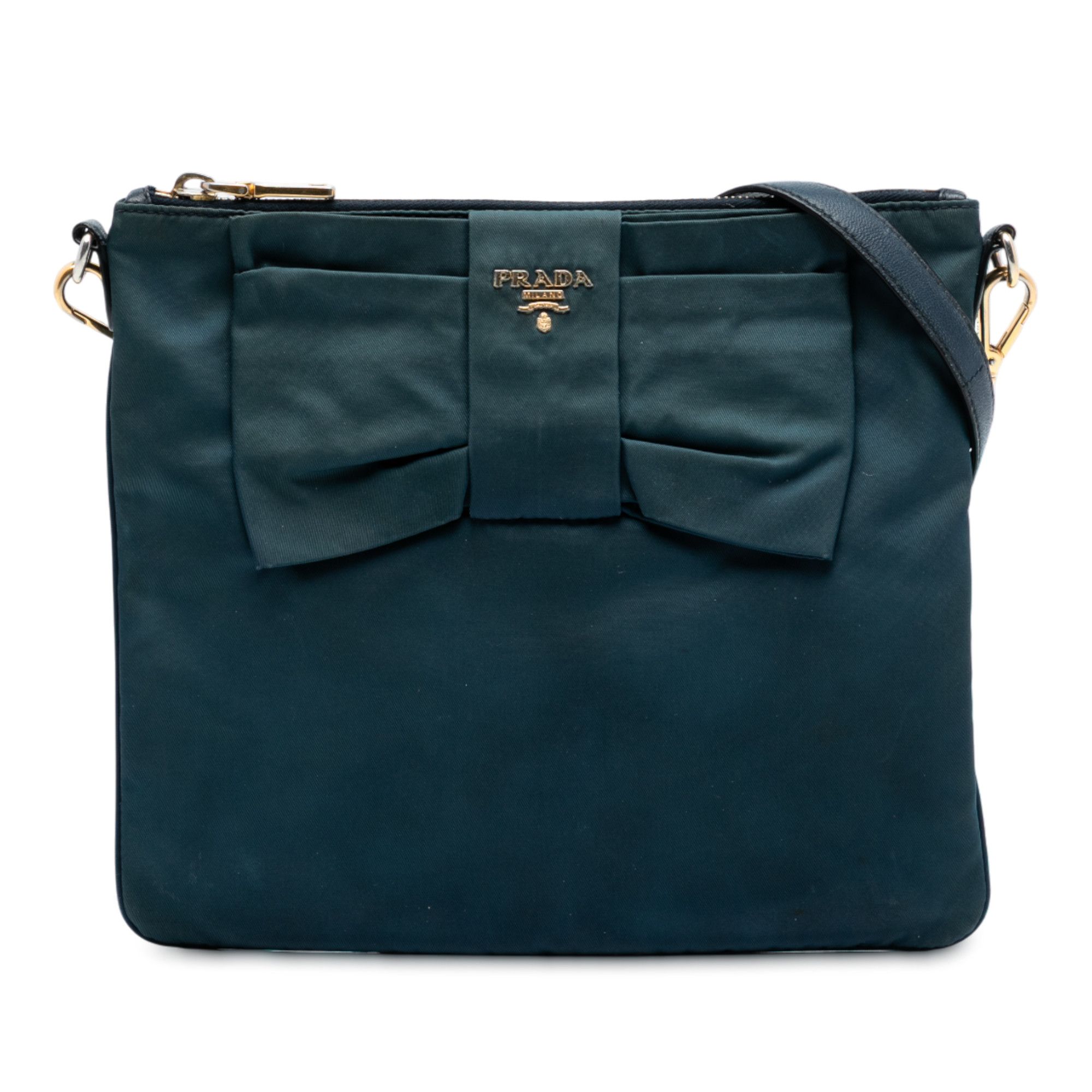 Prada Prada Tessuto Fiocco Bow Crossbody Size ONE SIZE - 1 Thumbnail