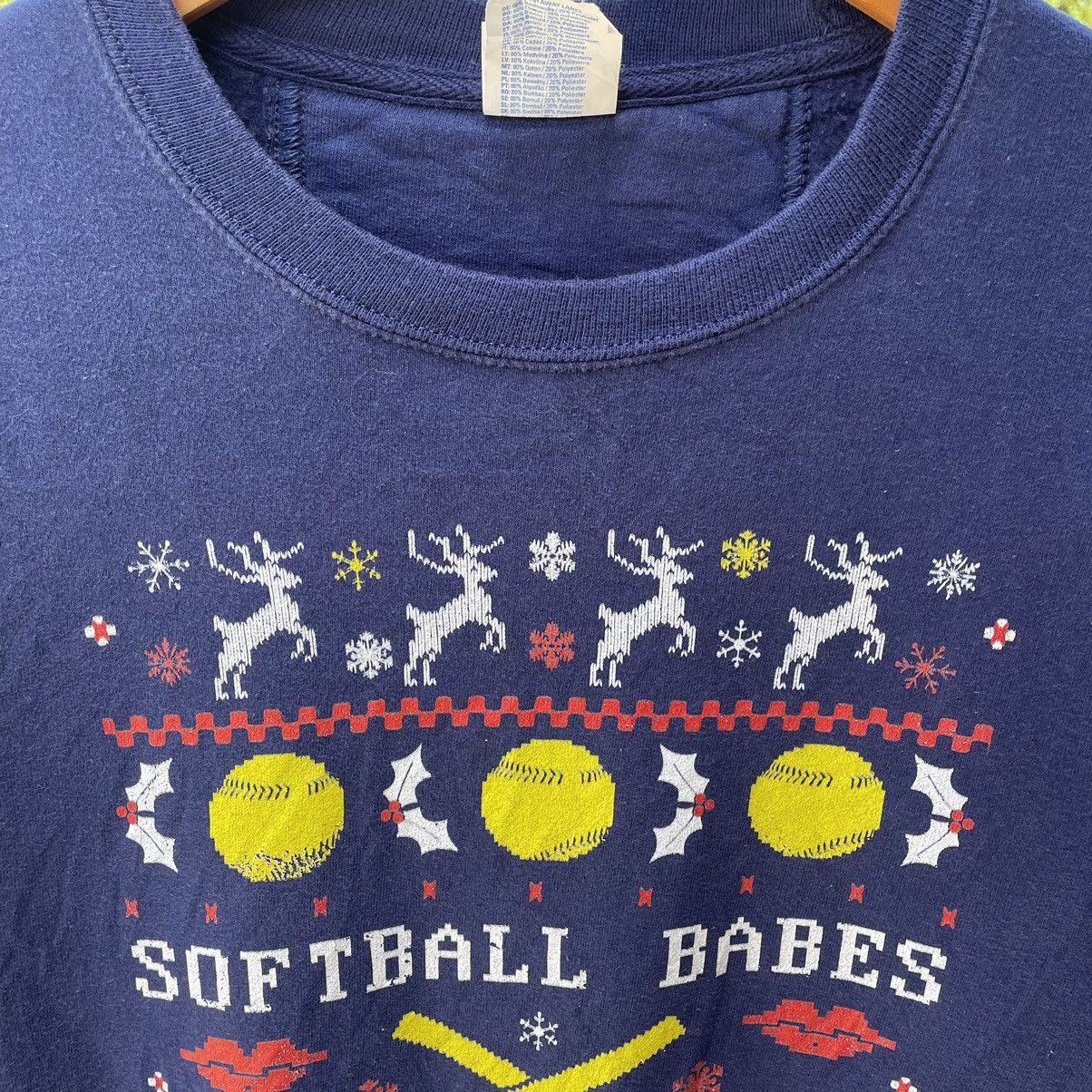 Vintage 🔥Vintage Softball Babes Number Set Sweatshirts Size US XS / EU 42 / 0 - 4 Thumbnail