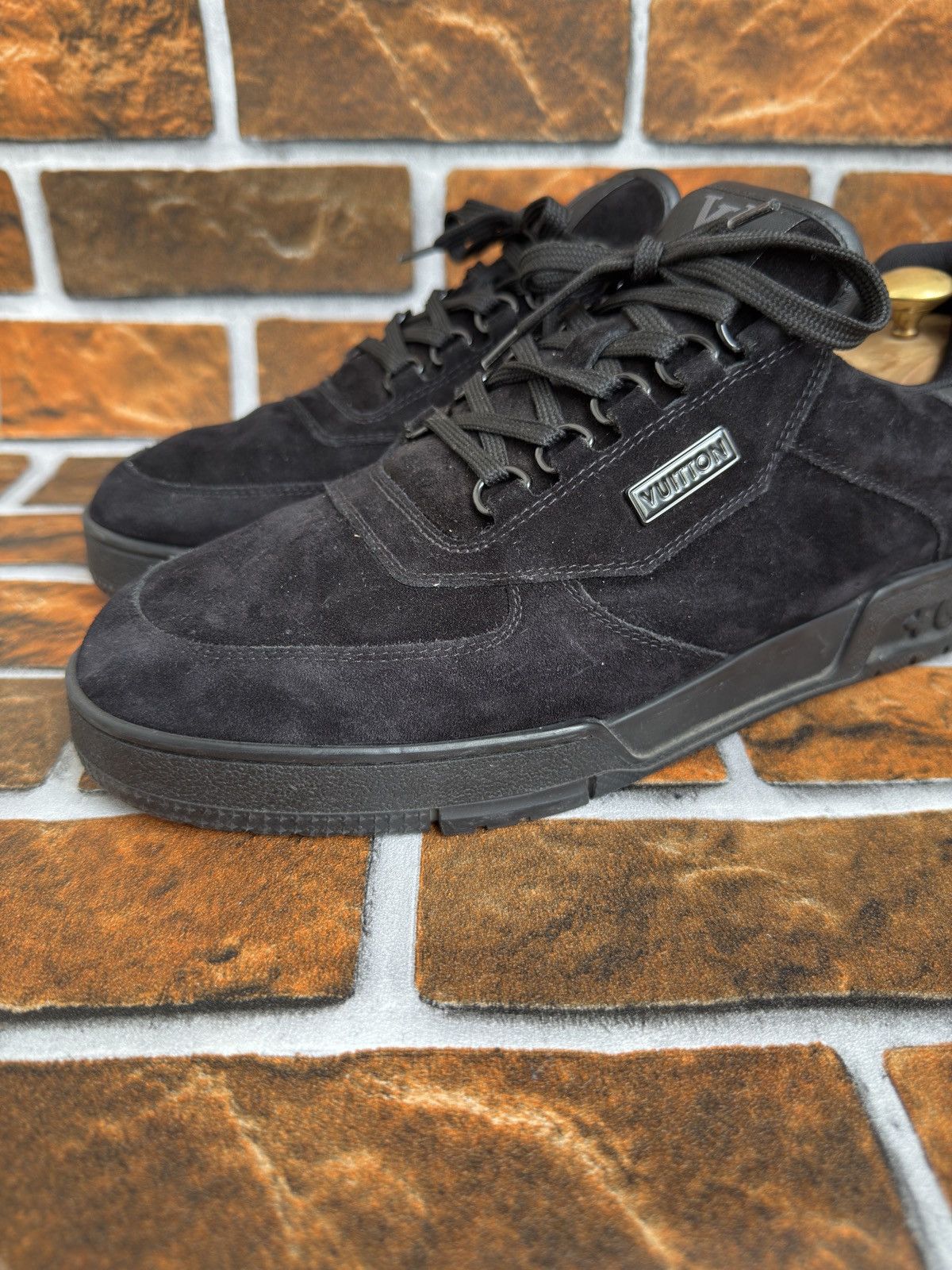 Louis Vuitton LV Trainer Shoes Suede Louis Vuitton Sneaker Trainers Size US 9.5 / EU 42-43 - 4 Thumbnail