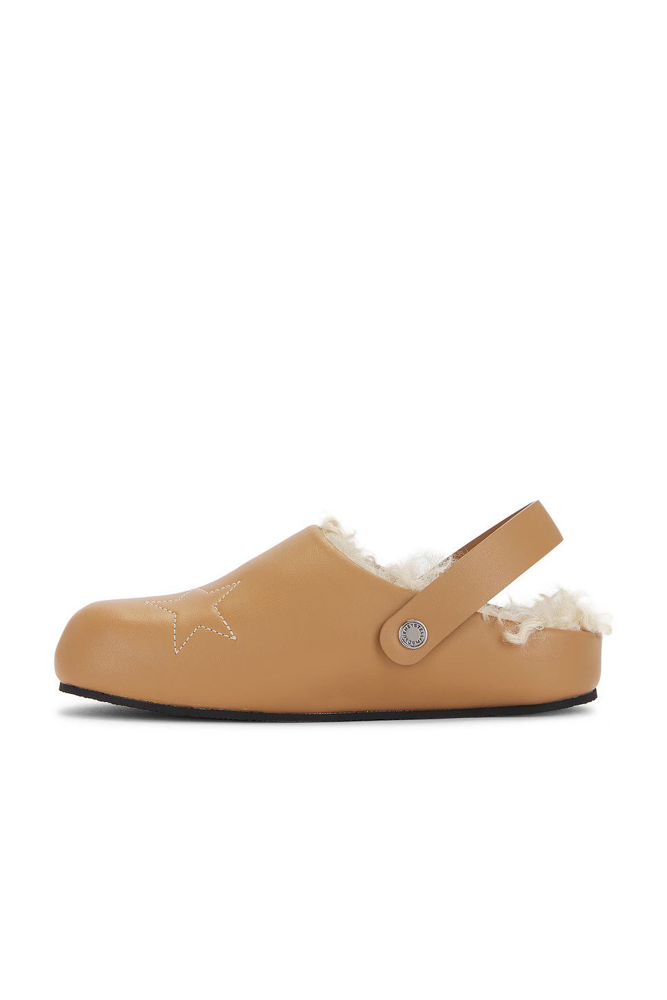 Stella McCartney o1s22i1n1024 Elyse Mules in Beige Size US 8 / IT 38 - 2 Thumbnail