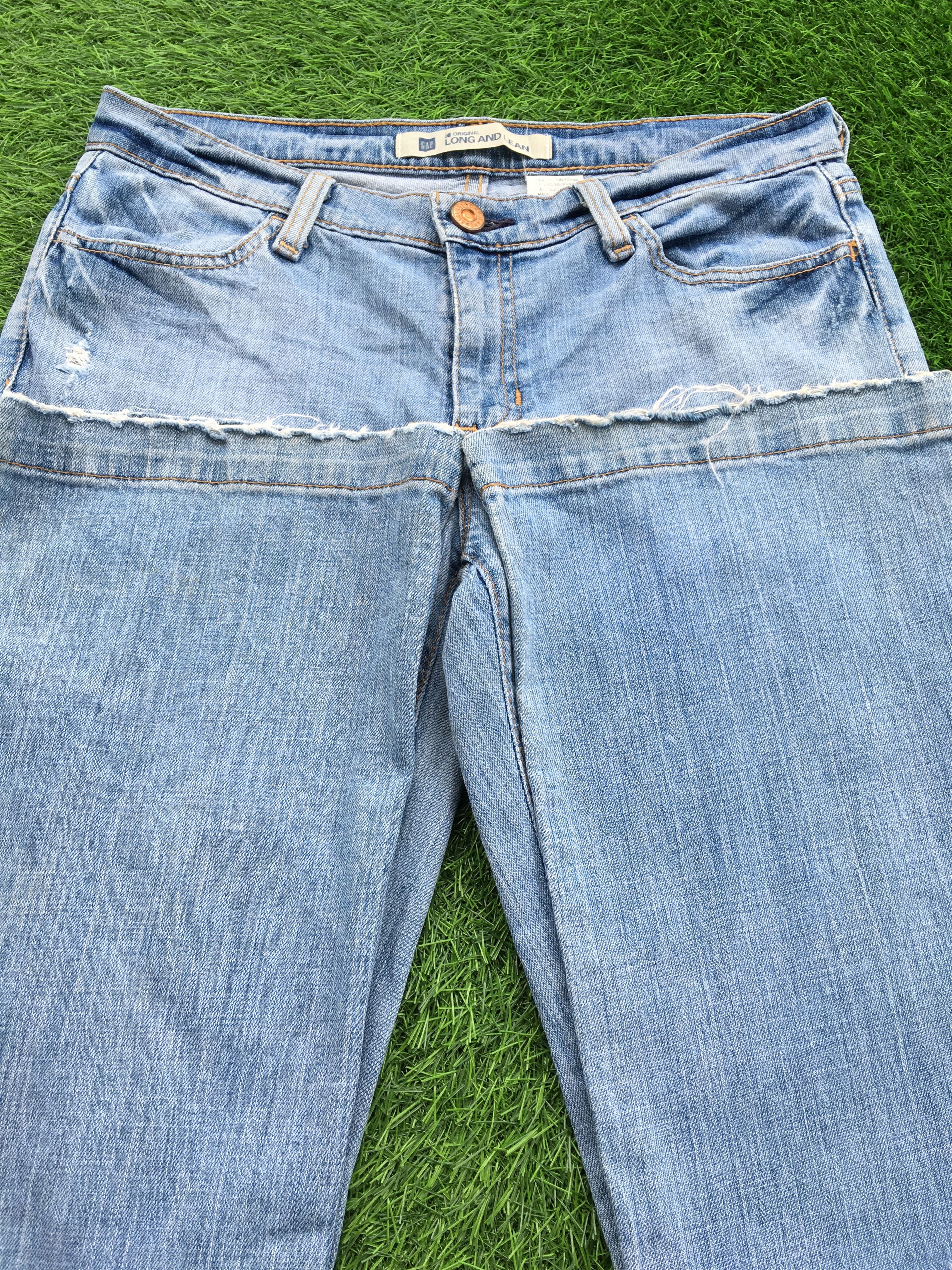 Gap GAP Long and Lean Bootcut Stretch Jeans D-1072 Size 28" / US 6 / IT 42 - 8 Thumbnail