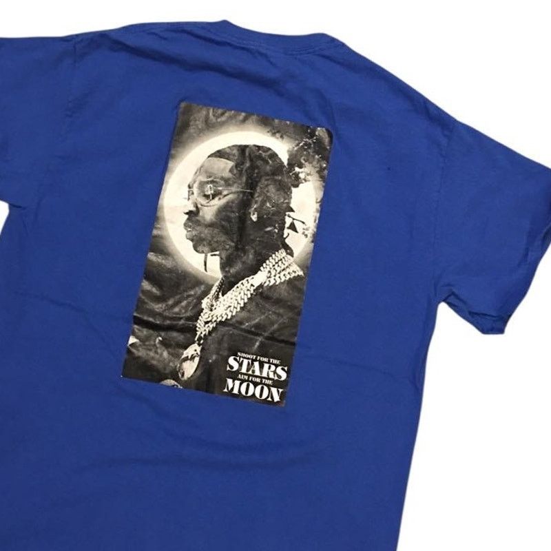Other Pop Smoke King Of New York T-Shirt Blue Hip Hop Rap Medium Size US M / EU 48-50 / 2 - 3 Thumbnail