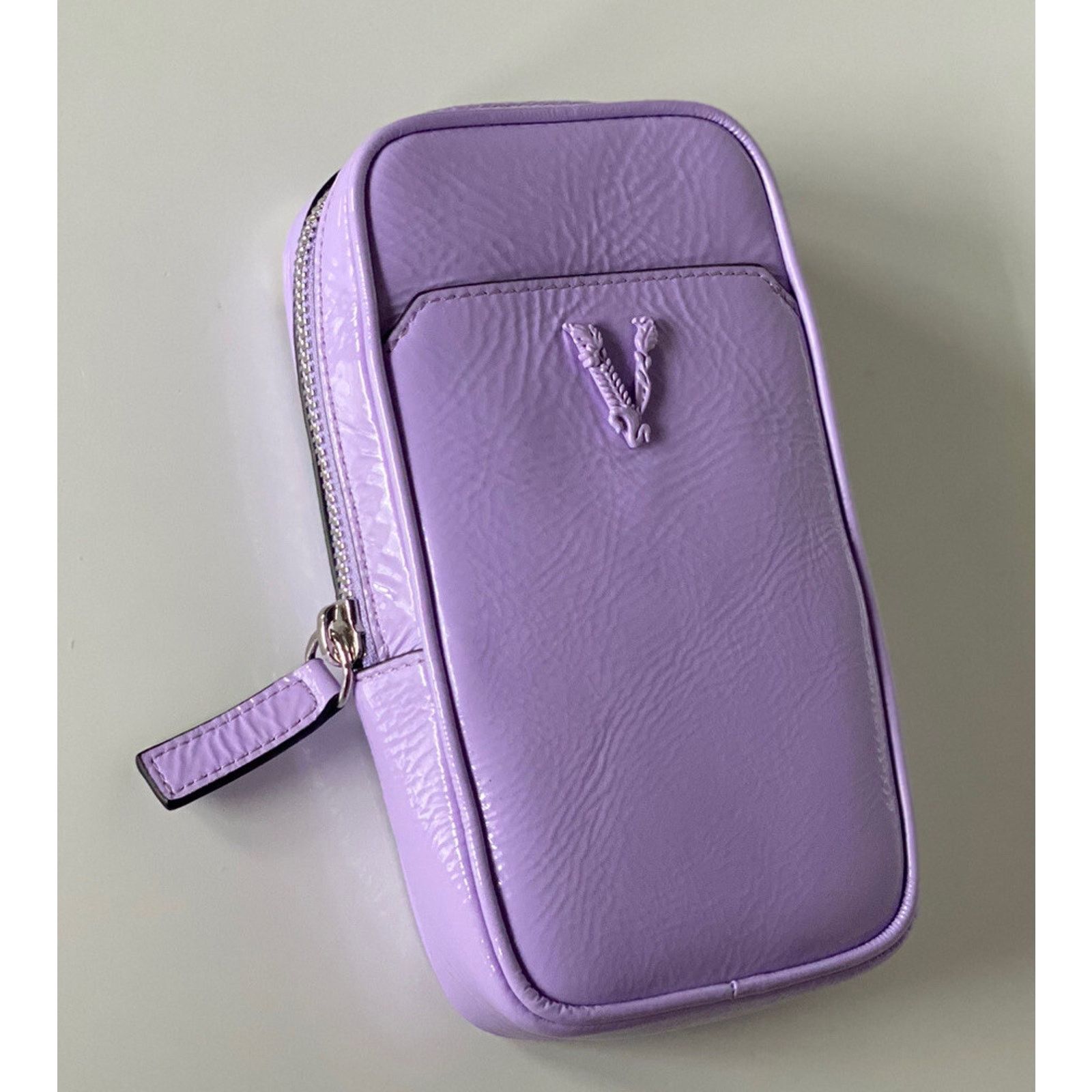 Versace Versace Leather Jacaranda Virtus Crossbody Bag DP88461 Size ONE SIZE - 4 Thumbnail