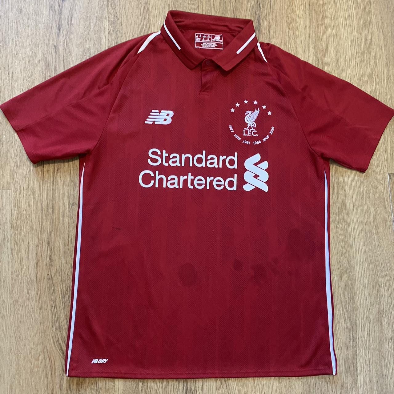 New Balance 2019-20 Liverpool New Balance Winners Football Shirt Size US M / EU 48-50 / 2 - 1 Thumbnail