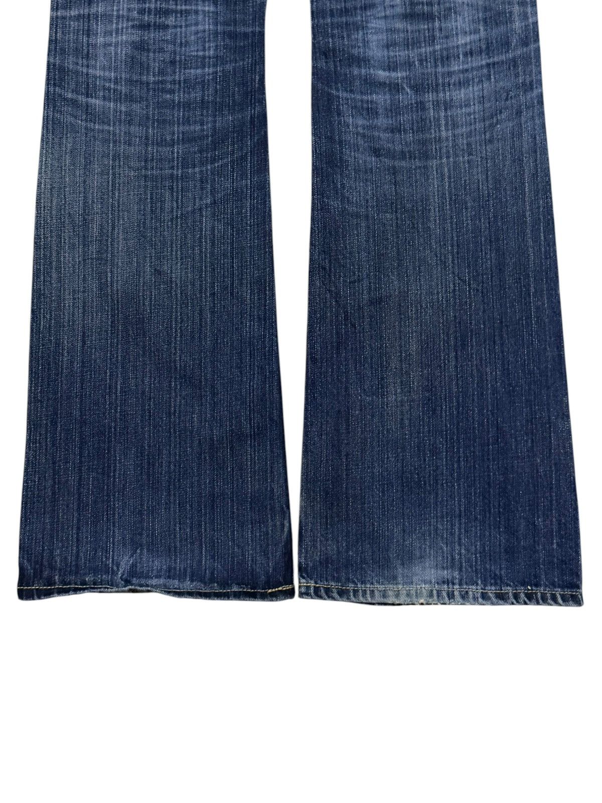 Japanese Brand Vintage Anti-Label Jean Distressed Bootcut Flare Jeans | W31 Size US 31 - 7 Thumbnail