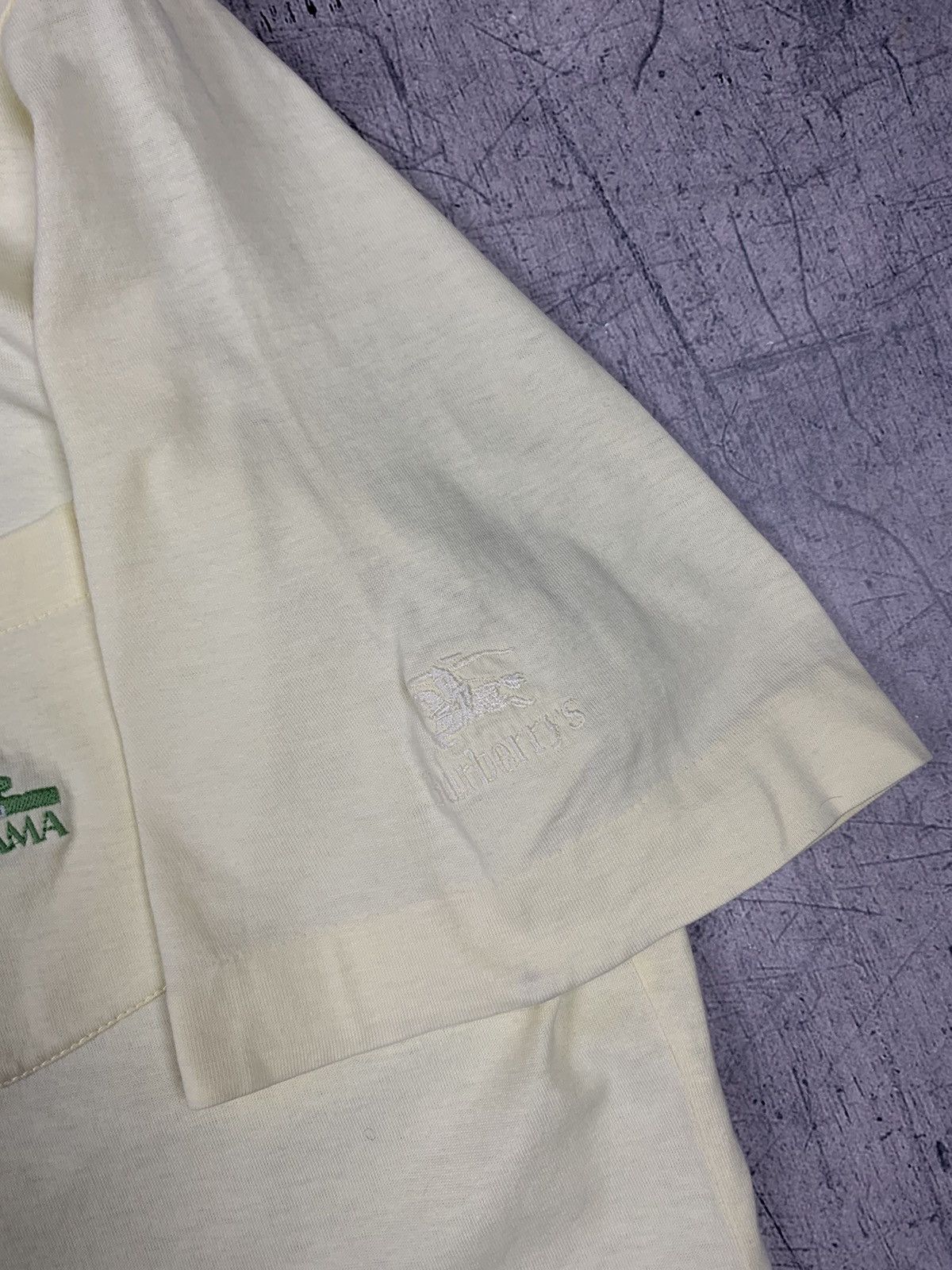 Burberry Vintage Burberrys Luxury Polo Shirt 90s Embroidered Logo Old Size US L / EU 52-54 / 3 - 11 Thumbnail