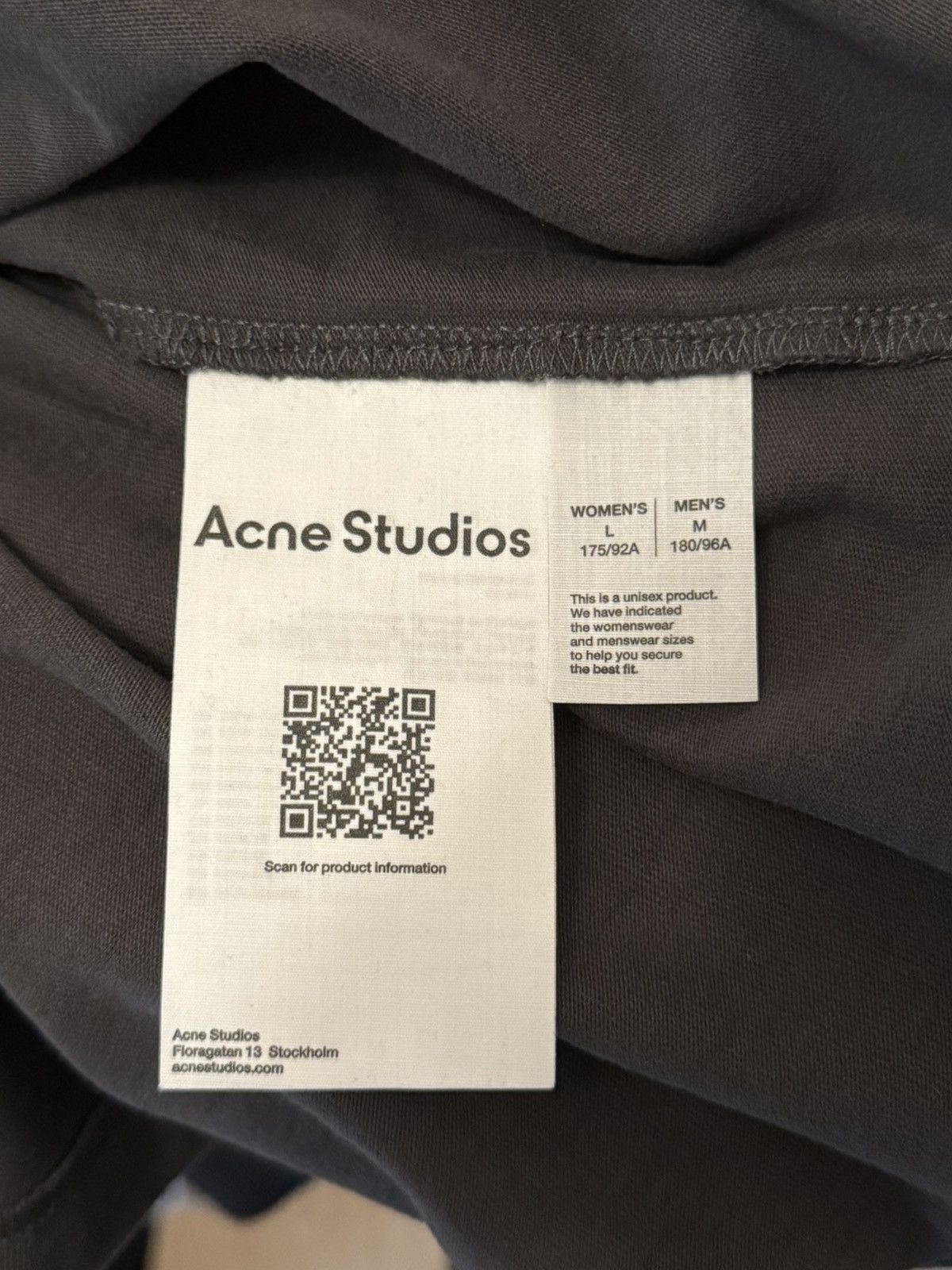 Acne Studios Acne Studios Blue Paint Tee Size US M / EU 48-50 / 2 - 5 Thumbnail