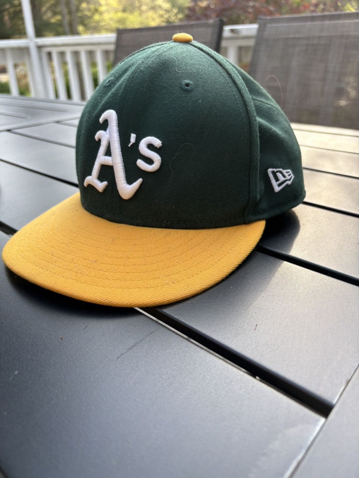 MLB Oakland A’s Fitted MLB hat Size ONE SIZE - 2 Thumbnail